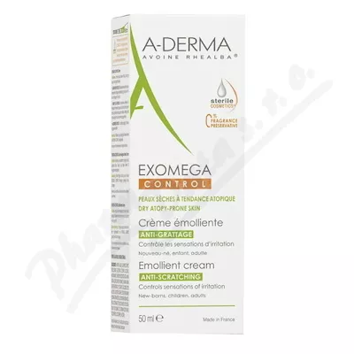 A-DERMA Exomega CONTROL Emolient Cream 50ml