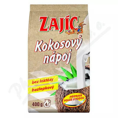 Napój kokosowy Zając worek 400g