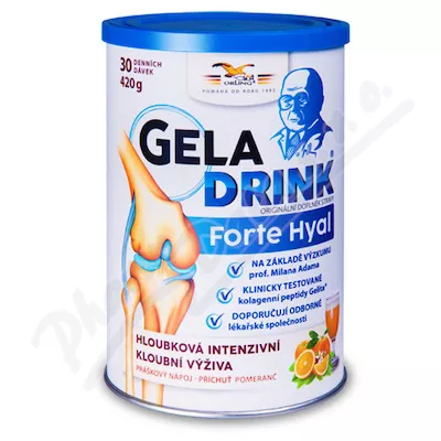 Geladrink FORTE HYAL napój w proszku pomarańczowy 420g