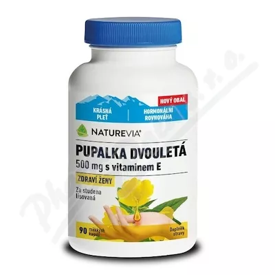 NatureVia Dandelion 500mg z wit.E cps.90