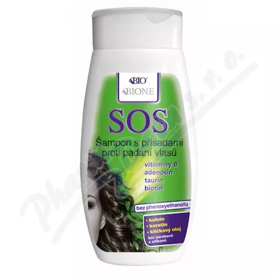 BIO BIONE SOS szampon przeciw wypadaniu włosów 260ml