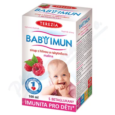 Syrop BABY IMUN z głogiem i rokitnikiem MALINA 100ml