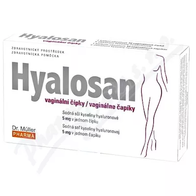 Hyalosan czopki dopochwowe 10szt Dr.Müller