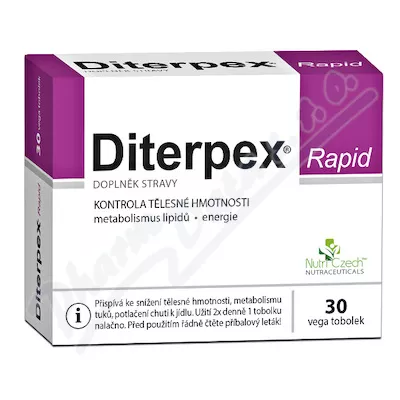 Diterpex Rapid 30 kapsułek vega