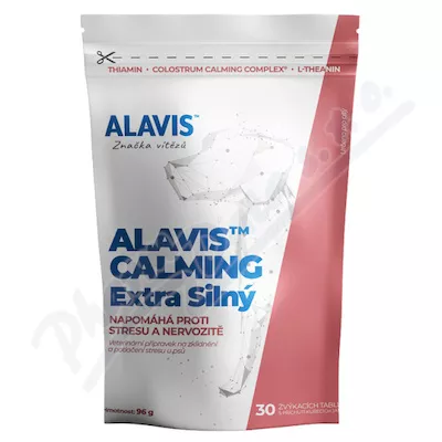 ALAVIS CALMING Extra silný 96g tbl.30 - Veterinární přípravky a potřeby pro vaše mazlíčky.