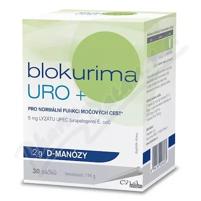 Blokurima URO+ 2g d-mannoza 30 saszetek