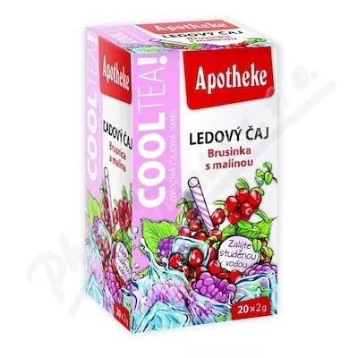 Apotheke CoolTea Herbata żurawinowo-malinowa 20x2g