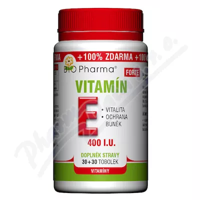 Witamina E Forte 400 I.U.tob.30+30 Bio-Pharma