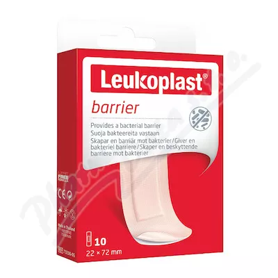 Leukoplast Barrier Plaster wodoodporny 22x72mm 10szt