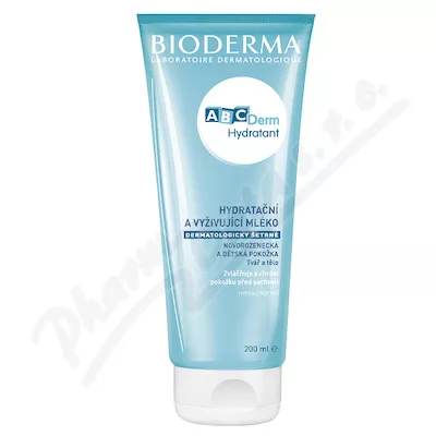 BIODERMA ABCDerm Hydratant 200ml - tělová mléka,oleje,krémy,másla,