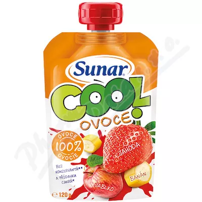 Sunar Cool fruit truskawka banan jabłko 120g