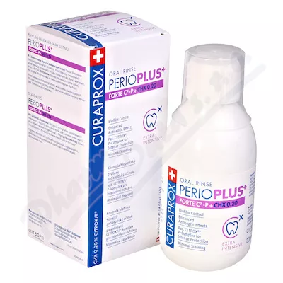 CURAPROX Perio Plus+ Forte płyn do płukania jamy ustnej 200ml