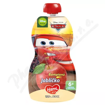 Hami Disney Cars owocowa kieszonka jabłko 110g