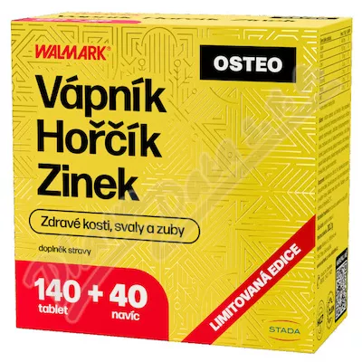 Wapń-Magnez-Cynk Osteo tbl.140+40 Promo 2023