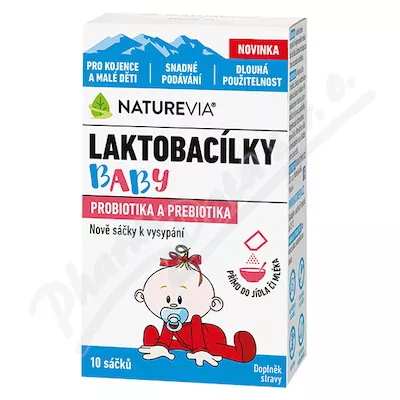 NatureVia Lactobacilli baby 10 saszetek