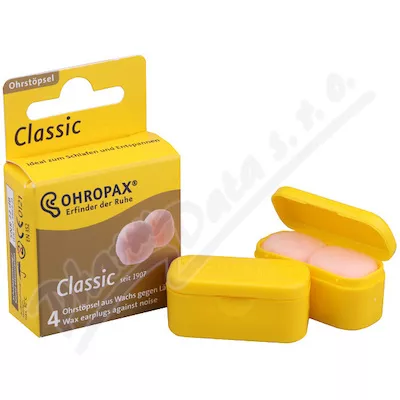 Ochraniacze słuchu Ohropax Classic 4 szt