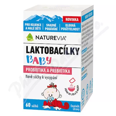 NatureVia Lactobacilli baby 60 saszetek