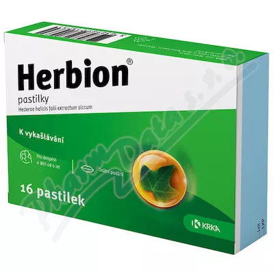 Herbion 16 pastylek