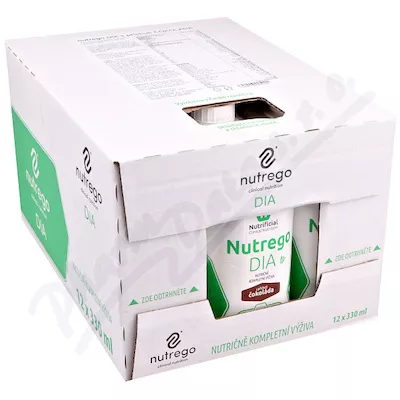 nutrego DIA chocolate por.sol.12x330ml