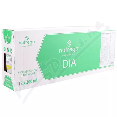 nutrego DIA vanilla por.sol.12x200ml