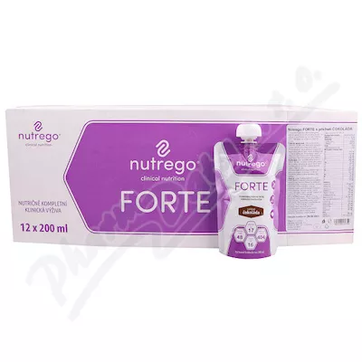 nutrego FORTE chocolate por.sol.12x200ml