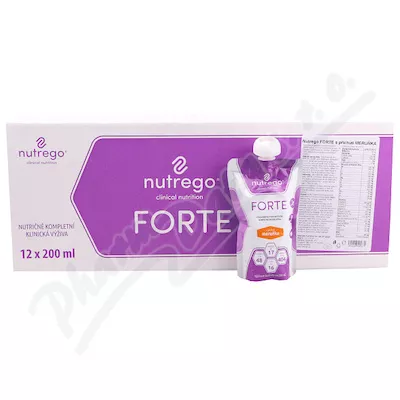 NUTREGO FORTE S PŘÍCHUTÍ MERUŇKA