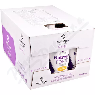 nutrego FORTE vanilla por.sol.12x330ml