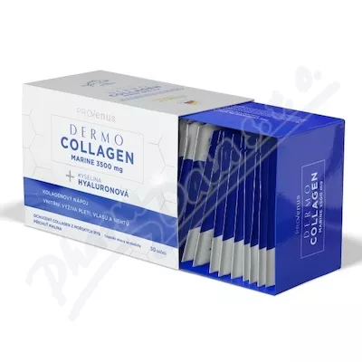 DermoCollagen Marine ProVenus 30 saszetek o smaku malinowym.