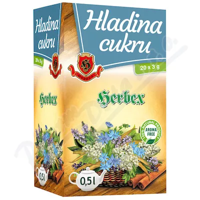 HERBEX Poziom cukru n.s.20x3g