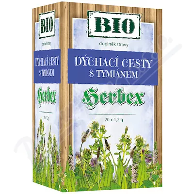 HERBEX BIO drogi oddechowe z tymiankiem n.s.20x1,2g