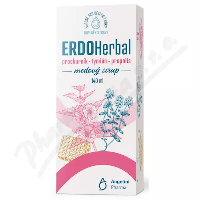 ERDOHerbal syrop miodowy 140ml