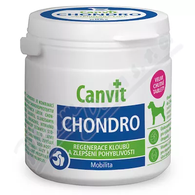 Canvit Chondro pro psy ochucené tbl.100 - Veterinární přípravky a potřeby pro vaše mazlíčky.