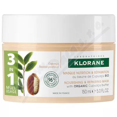 KLORANE Odżywcza maseczka z organicznym masłem Cupuacu150ml