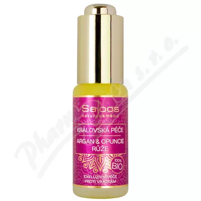 Saloos Royal Care Argan & Opuncja Figowa + Róża 20ml BIO