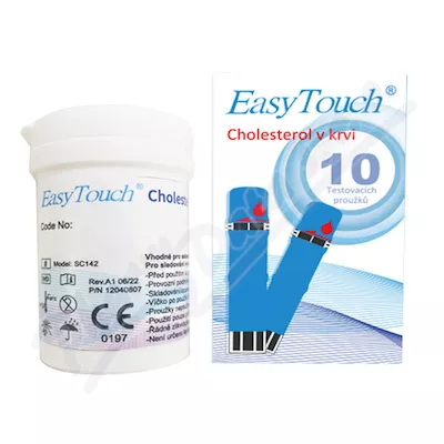 Paski do pomiaru cholesterolu EASY TOUCH 10 szt