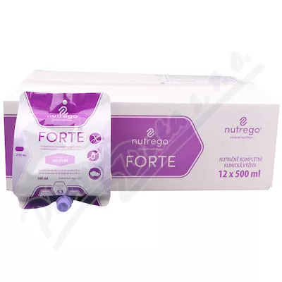 nutrego FORTE neutral por.sol.12x500ml