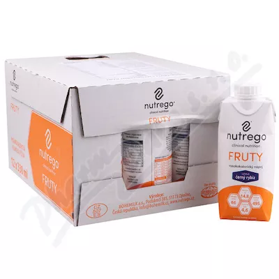 nutrego FRUTY blackcurrant por.sol.12x330ml