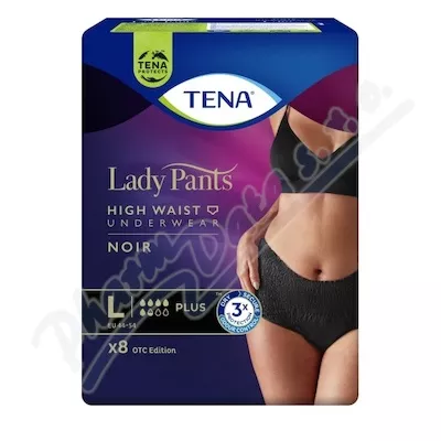 TENA Lady Pants Plus Noir L 8szt 725266