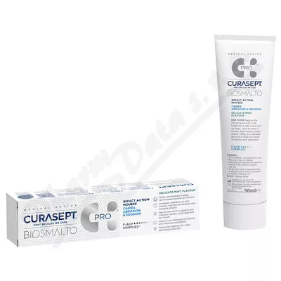 CURASEPT Biosmalto Mousse Abraz&E.rem.kr.Mint 50ml