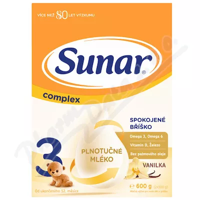 Sunar Complex 3 vanilla 600g