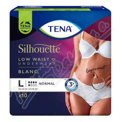 TENA Silhouette Normal Blanc L 10szt795610