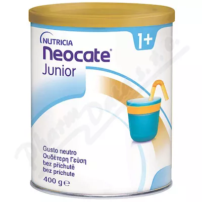 Neocate Junior bezsmakowy por.plv.sol. 2x400g