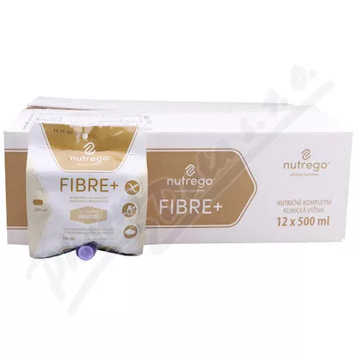 nutrego FIBRE+ neutral por.sol.12x500ml