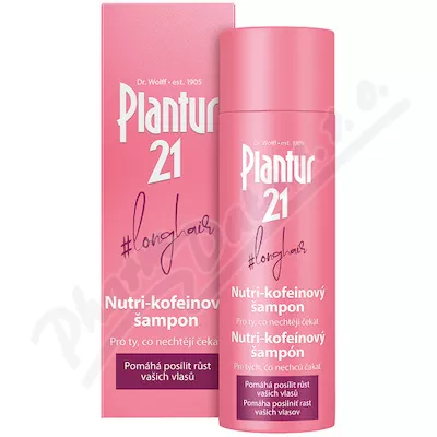 Plantur21 longhair Nutri-kofeinový šampon 200ml - vlasová péče,péče o vlasy,