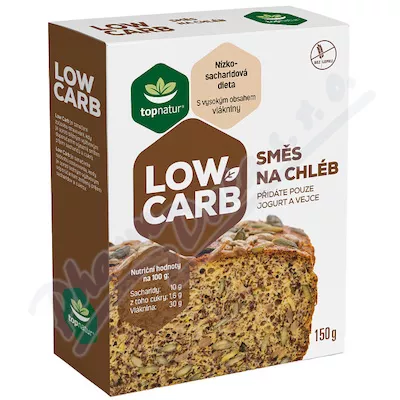 LOW CARB Směs na chléb 150g TOPNATUR