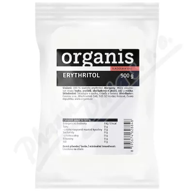 Organis Erytrytol 500g