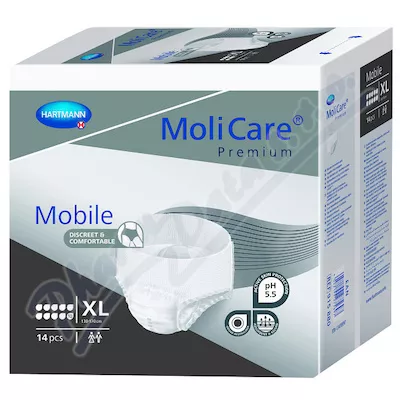 Inkont. kalh. MOLICARE MOBILE 10 kropli XL 14szt