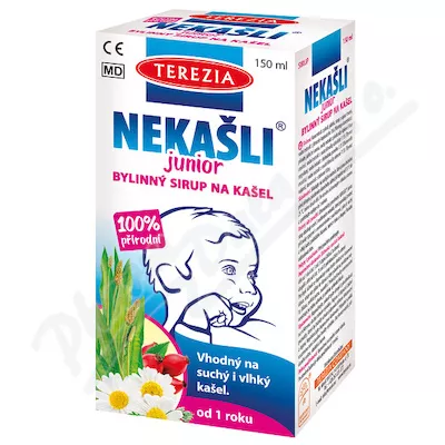 TEREZIA NEKAŠLI Junior naturalny syrop ziołowy 150ml