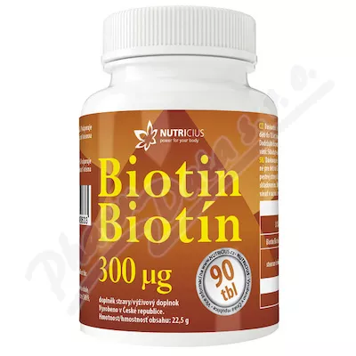 Biotyna 300mcg tbl.90