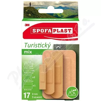 3M Spofaplast 604 mieszanka turystyczna 17szt